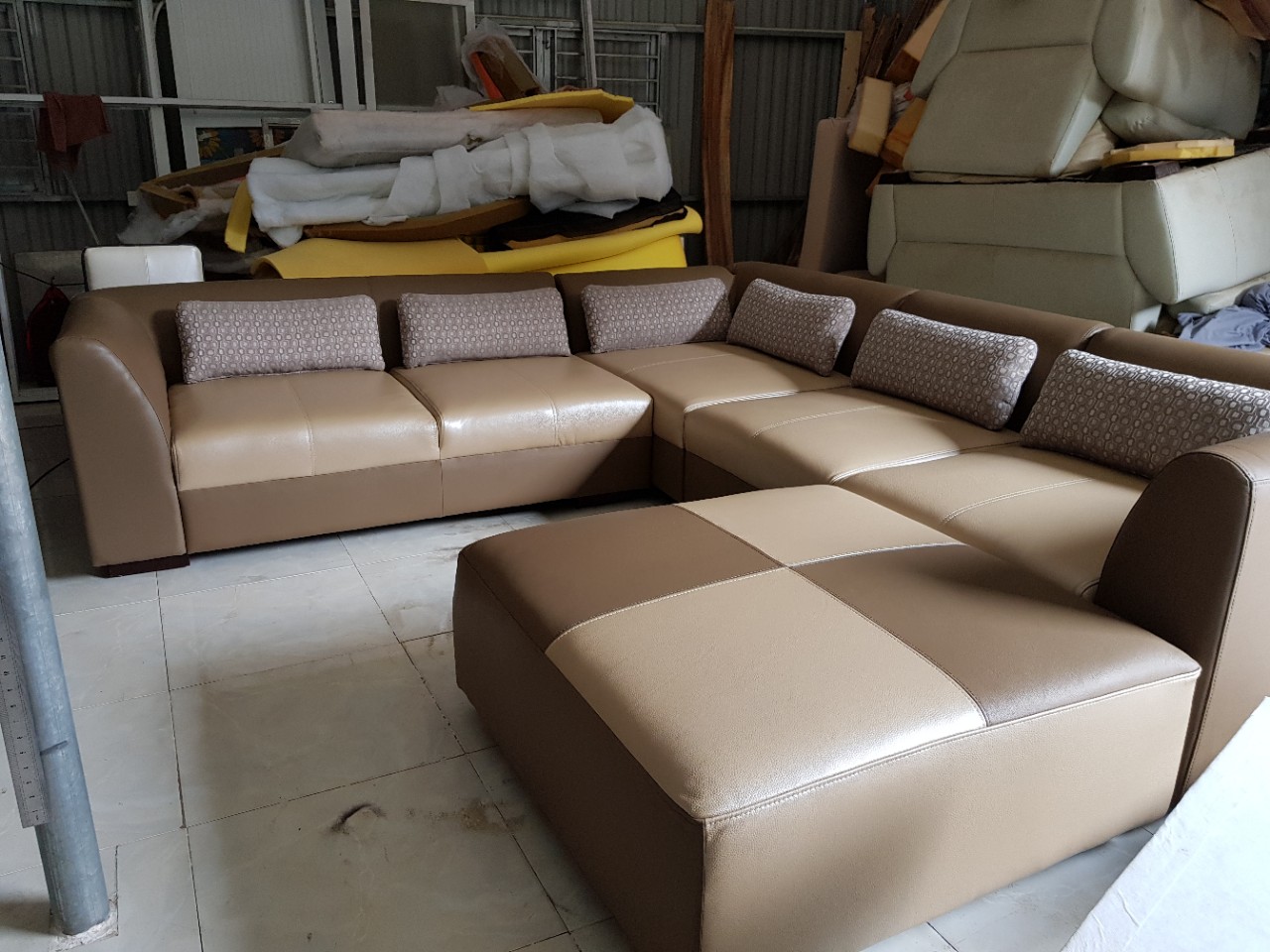 Bảng Giá dịch vụ bọc lại ghế sofa Nỉ giá rẻ Khu đô thị Vinhomes Thăng Long 0935.046.460